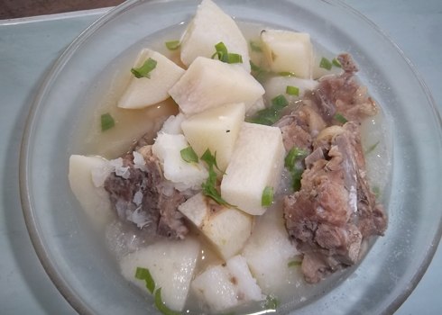 củ mài là món ăn quen thuộc của nhiều người