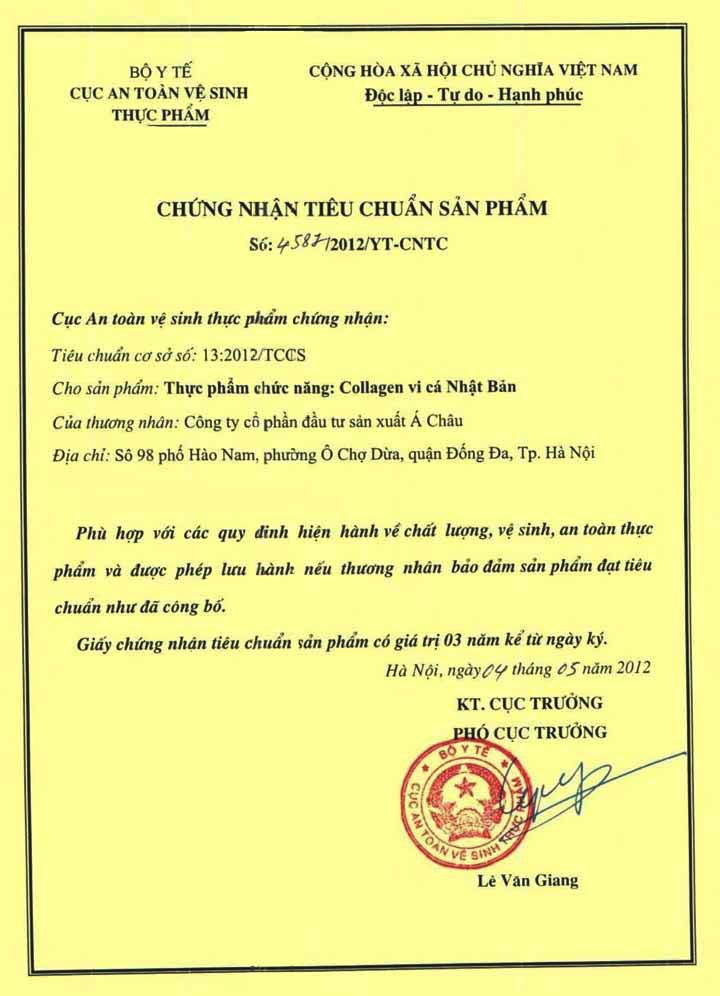 chungnhanTCSP_TPCN-Collagen-vi-ca-cua-Nhat-Ban-moi