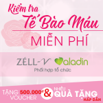 Zéll-V kiểm tra tế bào máu miễn phí, tặng voucher tại Aladin
