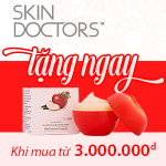 Skin Doctors khuyến mãi đặc biệt cho đơn hàng trên 3 triệu đồng