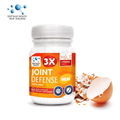 Viên uống bổ khớp, giảm đau nhức xương khớp Deep Blue Health 3x Joint Defense 