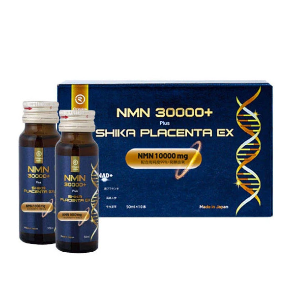 Nước uống trẻ hoá da N.MN 30000+ Plus Shika Placenta EX tế bào gốc nhau thai huơu