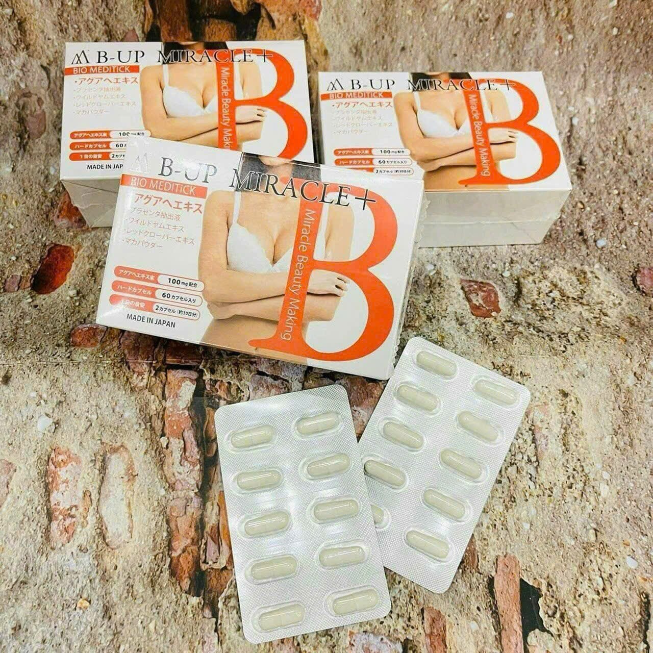 Viên uống nở ngực, mông của Nhật Bản đang được yêu thích nhất hiện nay