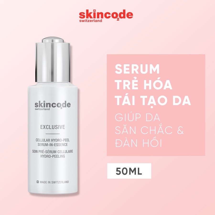 Serum Dưỡng ẩm trẻ hóa da Skincode Cellular Hydro-Peel Serum-In Essence