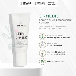 Son dưỡng môi cho ánh hồng tự nhiên Image Skincare Ormedic Sheer Pink Lip Enhance Complex