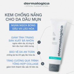 Kem chống nắng cho da dầu mụn Dermalogica Oil Free Matte SPF30