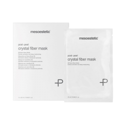 Mặt nạ dưỡng ẩm, tái tạo làn da Mesoestetic Post-peel Crystal Fiber Mask