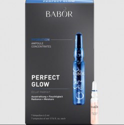 Tinh chất dưỡng ẩm và làm trắng sáng da Babor Perfect Glow Hydration Ampoule Concentrates