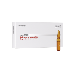 Tinh chất chống oxi hóa, giải độc, ổn định màng tế bào Mesoestetic X.Prof 025 Hydrotaurin Ampoules