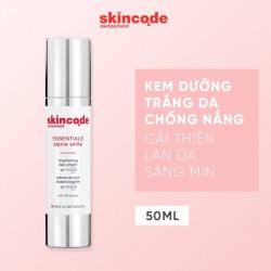 Kem dưỡng trắng da ban ngày Skincode Essentials Alpine White Brightening Day Cream SPF 15