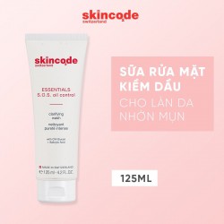 Sữa rửa mặt kiểm soát dầu Skincode Essentials S.O.S Oil Control Clarifying Wash