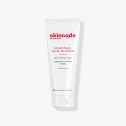 Mặt nạ kiềm dầu, se khít lỗ chân lông Skincode Essentials S.O.S Oil control Pore Refining Mask