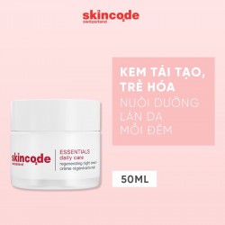 Kem tái tạo và phục hồi da lão hóa ban đêm Skincode Essentials Regenerating Night Cream