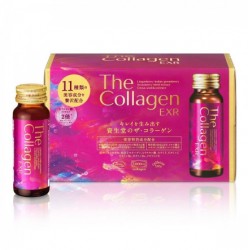 Nước uống collagen Shiseido The Collagen EXR New  Combo 3 hộp ( hộp 10 chai x 50ml)