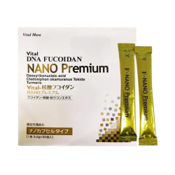 Hỗ trợ miễn dịch, ngăn ngừa và hỗ trợ điều trị ung thư Vital DNA Fucoidan Nano Premium