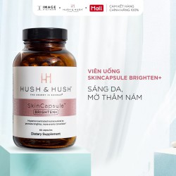 Viên uống làm sáng da Hush & Hush Skin Capsule Brighten+ 