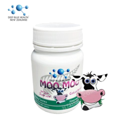 Kẹo sữa non Deep Blue Health Moo Moo Milk Junior (90 viên) 