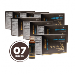Nước uống Đông Trùng Hạ Thảo Nhật Bản - Fine Japan Cordyceps Plus Combo 7 hộp