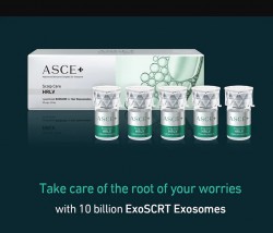 Exosome ASCE Plus HRLV Giải pháp chuyên biệt cho Tóc và da đầu