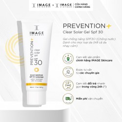 Gel Chống nắng SPF30 chống nước Image Prevention+ Clear Solar Gel SPF 30