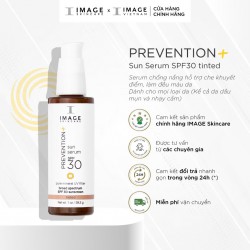 Serum chống nắng hỗ trợ che khuyết điểm Image Prevention+ Sun Serum SPF 30 Tinted