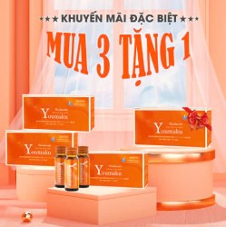 Nước Uống TBG nhau thai ngựa Youmaku Stem Cell Nano Liquid (10 chai x 30ml)