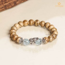 Vòng tay trầm hương Kim Thiềm Đài Các – Trầm Hương Indo Vân Hoa
