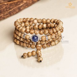 Vòng Trầm Hương 108 hạt Ngân Tú Bảo Trầm – Trầm Hương Indo Vân Hoa
