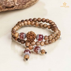 Vòng tay trầm hương Ngọc Liên Hoa Đôi – Trầm Tốc Việt Nam