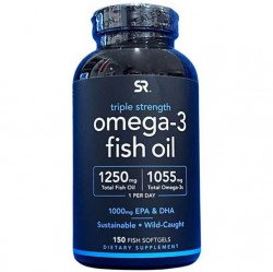 Dầu cá SR Triple Strength Omega-3 Fish Oil 150 Softgels