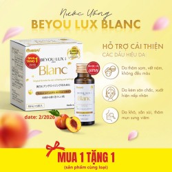 Beyou Lux Blanc Nước uống Placenta & Collagen 2in1 cao cấp từ Nhật Bản