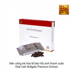 Viên uống trẻ hóa tế bào sinh học Vital Cell Softgels Premium Extracts