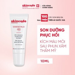 Skincode 24h Intensive Moisturizing Lip Balm Son dưỡng phục hồi môi sau phun xăm thẩm mỹ