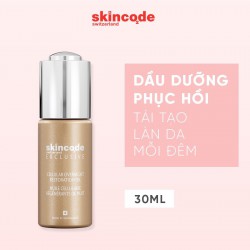 Dầu dưỡng Skincode Cellular Overnight Restoration Oil phục hồi da ban đêm 30ml