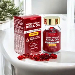 Viên Uống Dầu Nhuyễn Thể Eikenbi Super Omega 3 Krill Oil [Hộp 60 viên]