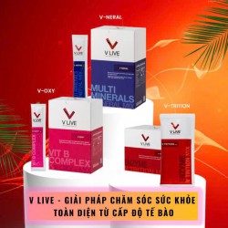 Bộ 3 V Line: V-Trition, V-Oxy+, V-Neral – Giải Pháp Dinh Dưỡng Toàn Diện Cho Tế Bào Khỏe Mạnh