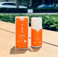 Kem chống nắng trắng da Hineko UV Milk Whitening Plus For Pro Spf50 PA++++