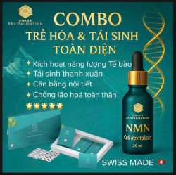 Combo Trẻ hóa Tái Sinh Toàn Diện - SR Phyto Placenta Evo Softgels + N.MN Cell Revitalizer