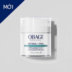 Obagi Medical Retinol + PHA Refining Night Cream 50ml - Kem d­ưỡng tái tạo và trẻ hóa da ban đêm