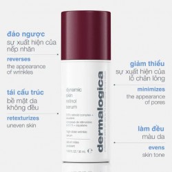 Tinh chất tái cấu trúc và làm đều màu da retinol 3.5% Dermalogica Age dynamic skin retinol serum 30ml