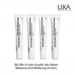 Aithan Melasma And Whitening là bộ sản phẩm điều trị nám chuyên biệt đến từ Anh Quốc