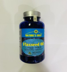 Bổ sung omega 3-6-9 Nature’s Gold Flaxseed Oil