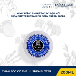 Kem dưỡng thể organic L’Occitane Ultra Rich Body Cream 