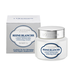 Kem dưỡng trắng da organic L’Occitane Reine Blanche Whitening Cream