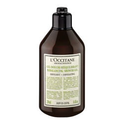 Gel tắm tẩy tế bào chết organic L’Occitane Aromachologie Rebalancing Shower Gel 