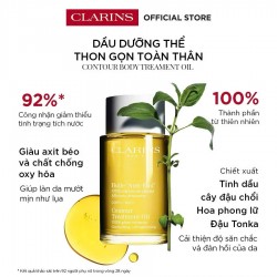 Dầu Dưỡng Thể Thon Gọn Săn Chắc Toàn Thân Clarins Contour Body Treatment Oil 100ml