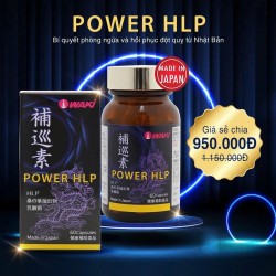 Viên uống hỗ trợ phòng ngừa và phục hồi đột quỵ Power HLP