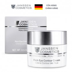 Kem dưỡng chống nhăn vùng mắt Janssen Rich Eye Contour Cream 15ml