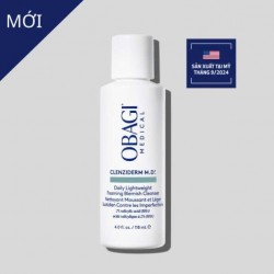 Sữa rửa mặt sạch mụn Obagi CLENZIderm M.D Daily Lightweight Foaming Blemish Cleanser