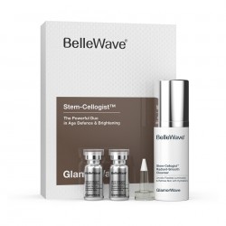 Bộ sản phẩm chống lão hóa sử dụng liệu pháp tế b.ào g.ốc BelleWave GlamorWave Stem-Cellogist (Radiant-smooth Cleanser + Youth Serum)